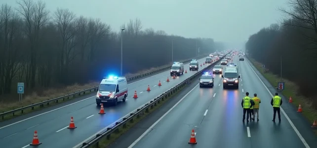 Accident grave sur l&rsquo;autoroute A31 aujourd&rsquo;hui : trafic perturbé et secours mobilisés